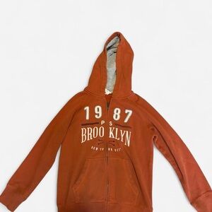Aeropostale Kids Hoodie - Rust Orange